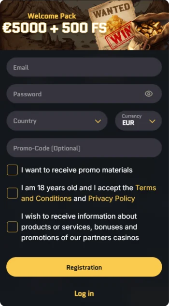 wantedwin-sign-up